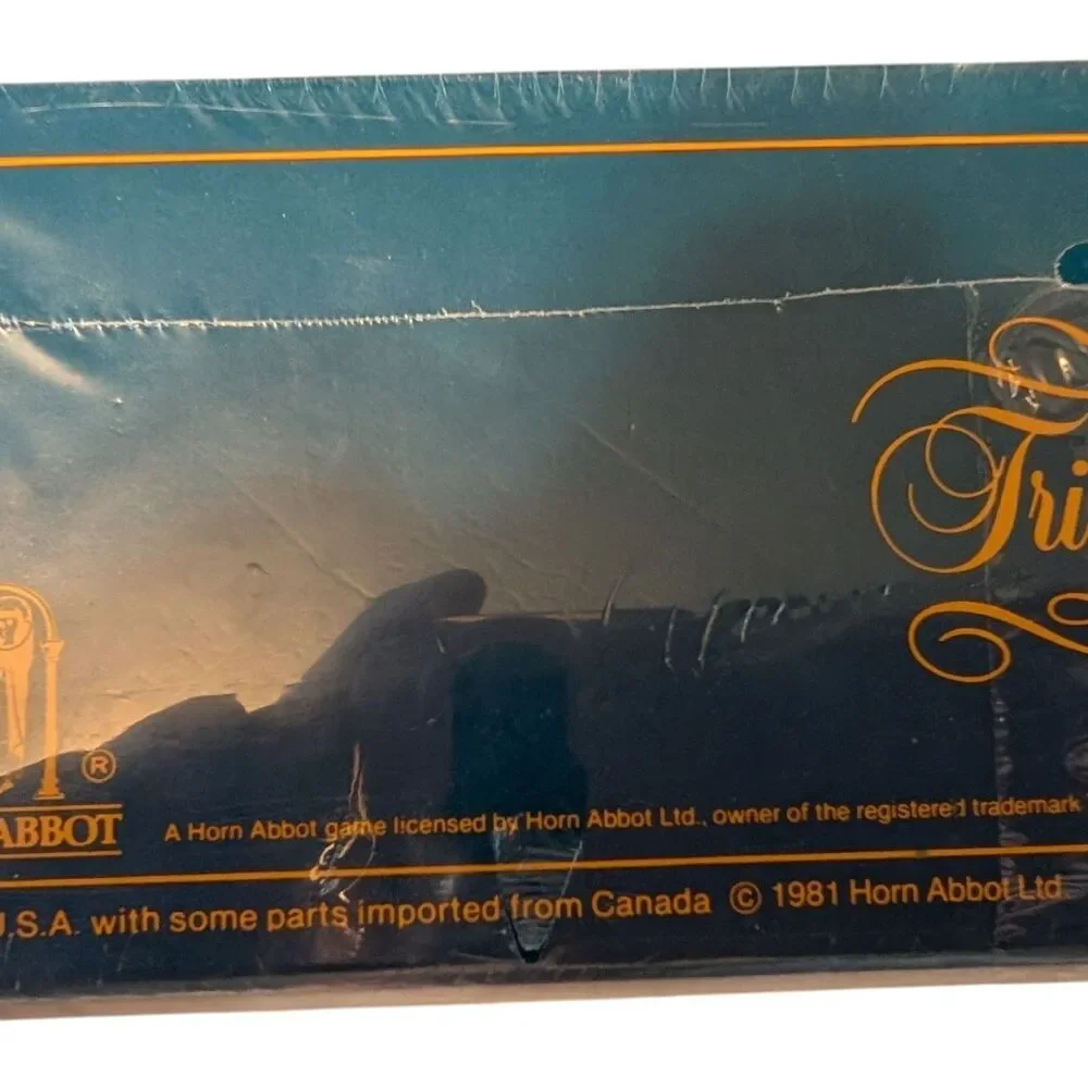 Vintage Trivial Pursuit Master Genus 1981 Edition Board Game Factory Sealed